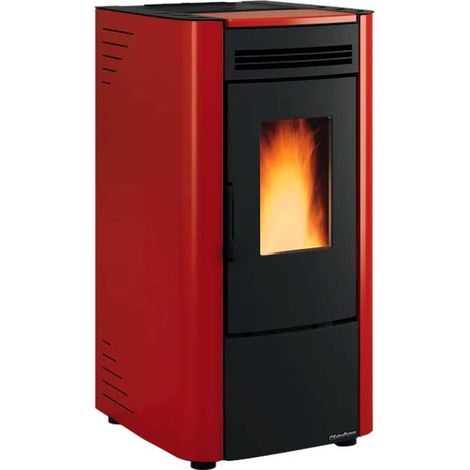STUFA A PELLET 'KETTY 5.0' 6,5 kW - colore avorio